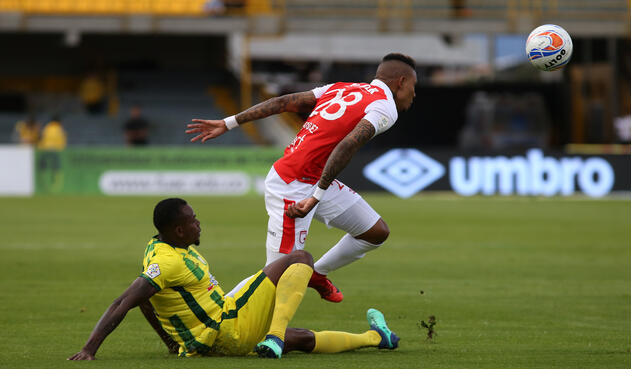 Santa Fe vs Bucaramanga en El Campín