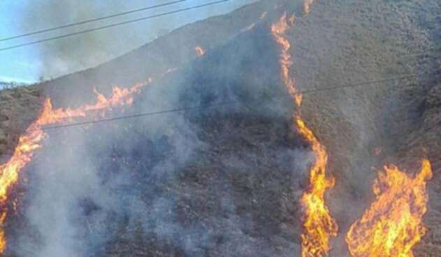 En Antioquia hay alerta por incendios forestales