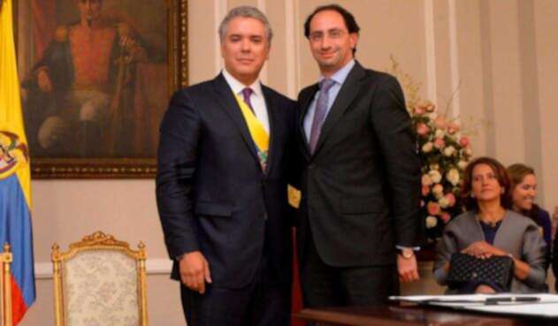 Posesión de José Manuel Restrepo como ministro de Comercio, Industria y Turismo