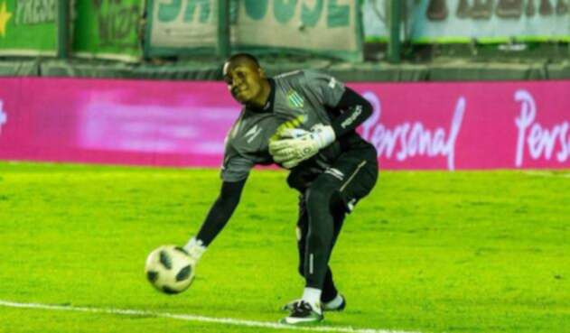 Iván Arboleda, arquero colombiano que juega en Banfield