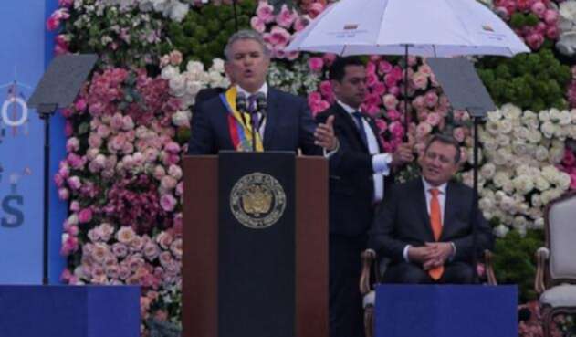 Iván Duque se posesionó como presidente de Colombia ese 7 de agosto. Iván Duque, presidente de Colombia