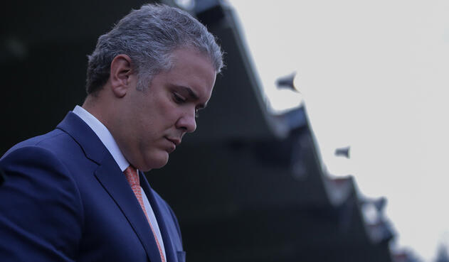 Iván Duque Iván Duque, presidente de los colombianos, en la escuela de cadetes José María Córdova, en Bogotá