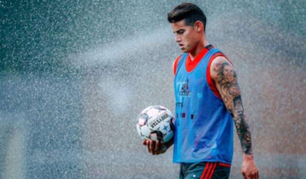 James Rodríguez, jugador de Bayern Múnich James Rodríguez, jugador de Bayern Múnich