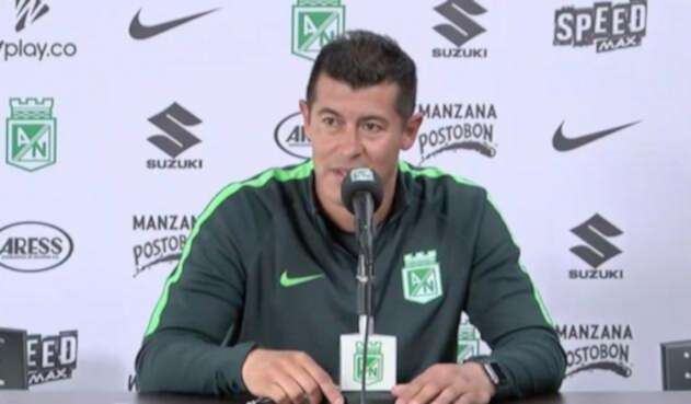 Jorge Almirón, técnico de Atlético Nacional