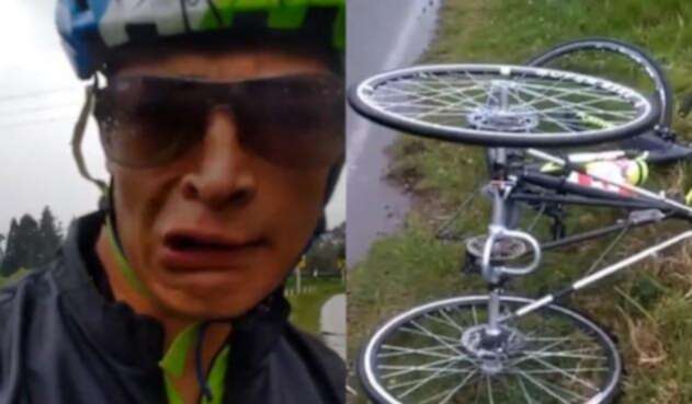 Juan Betancour, ciclista paralímpico colombiano