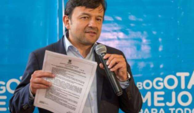 El secretario de Movilidad Juan Pablo Bocarejo