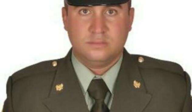 Juan David Londoño Carmona, subintendente de la Policía de Carreteras asesinado en Antioquia
