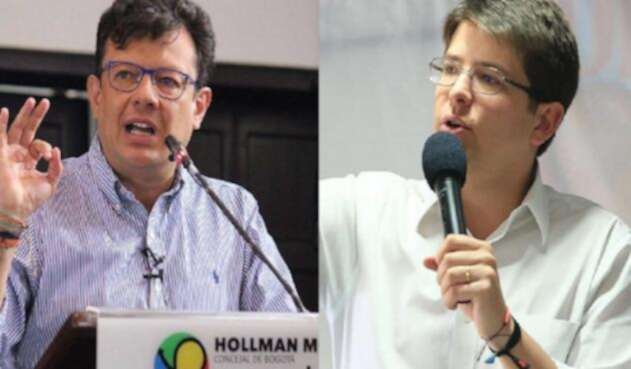 Hollman Morris y Miguel Uribe, con duros enfrentamientos.
