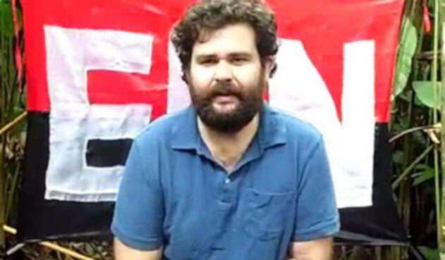 En el video se ve el lamentable estado físico del secuestrado. En el video se ve el lamentable estado físico del secuestrado.