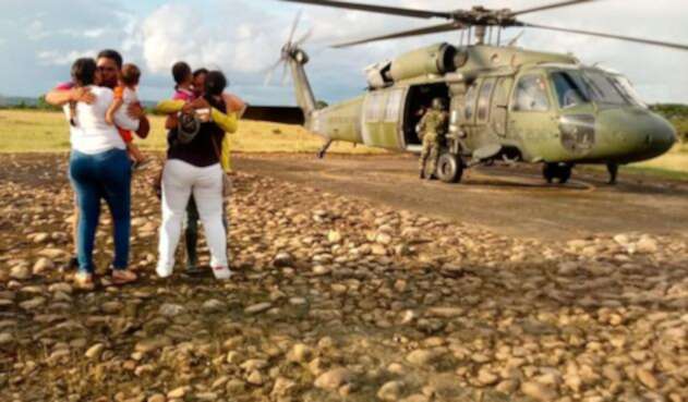 Liberación secuestrados por el ELN en Arauca Liberación secuestrados por el ELN en Arauca