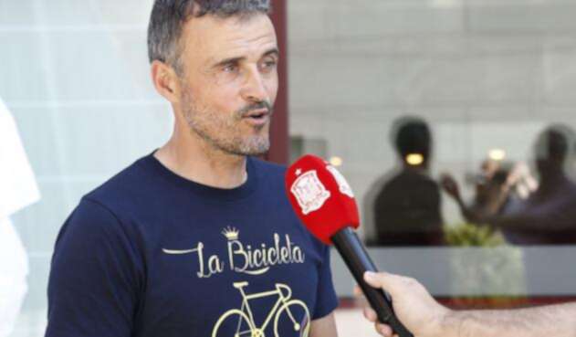 Luis Enrique Martínez, DT de la selección de España Luis Enrique Martínez, DT de la selección de España