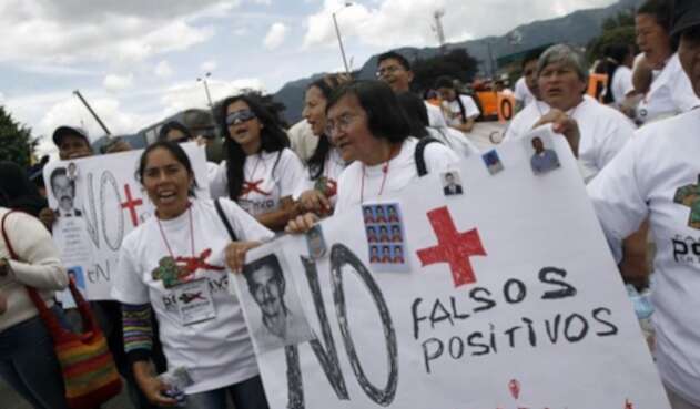 Madres de Soacha de víctimas de falsos positivos