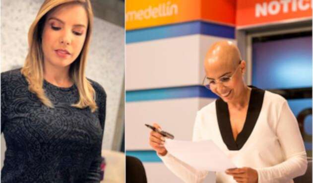 Manuela Estévez, presentadora, antes y después de asumir su esclerodermia
