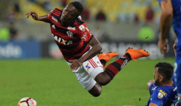 Marlos Moreno, jugador de Flamengo