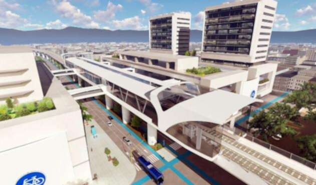 El metro de Bogotá en planos