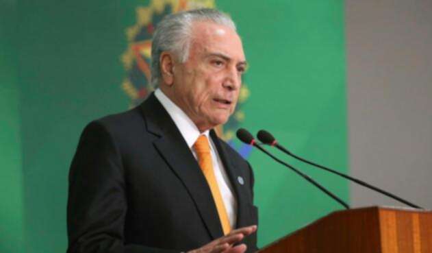 Michel Temer, presidente de Brasil
