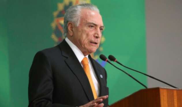 Michel Temer, expresidente de Brasil