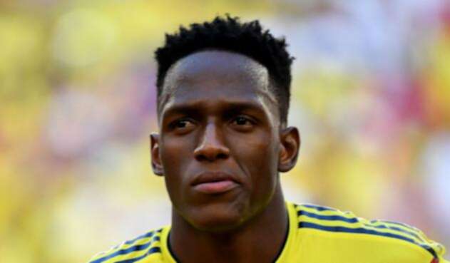 Yerry Mina con la Selección Colombia