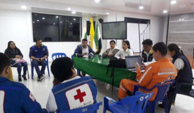 Autoridades de Mocoa analizan situación de emergencia Autoridades de Mocoa analizan situación de emergencia