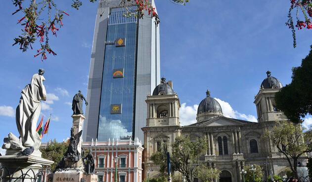 Edificio de gobierno de Bolivia Edificio de gobierno de Bolivia