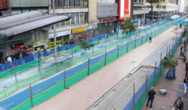 Peatonalización de la Carrera Séptima.