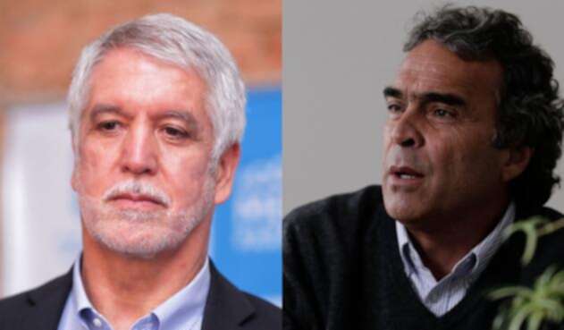 Enrique Peñalosa, alcalde de Bogotá y Sergio Fajardo, excandidato presidencial