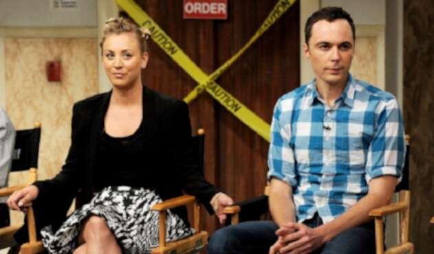 Kaley Cuoco y Jim Parsons
