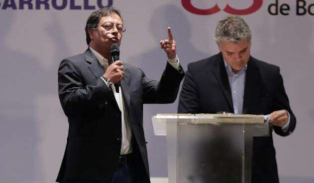 Gustavo Petro e Iván Duque presentaron programas radicalmente diferentes.