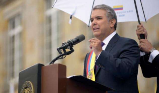 Iván Duque, en contra del narcotráfico y el secuestro como delito conexo al político