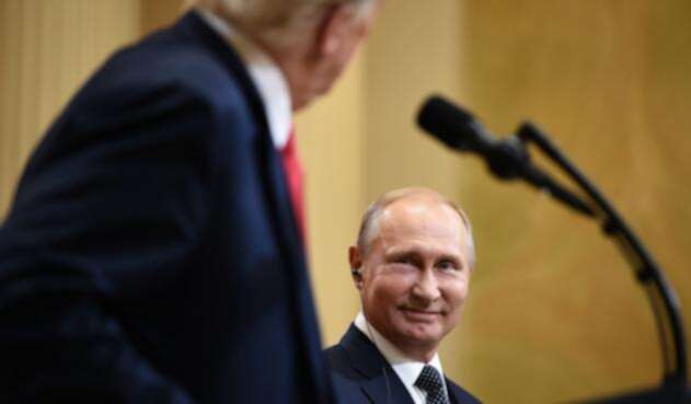 Vladimir Putin y Donald Trump