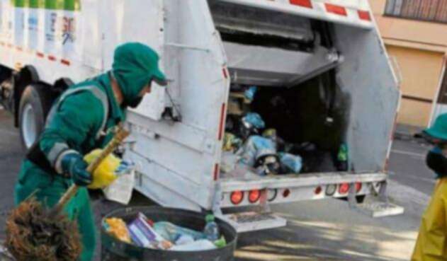 Recolección basura en Bogotá