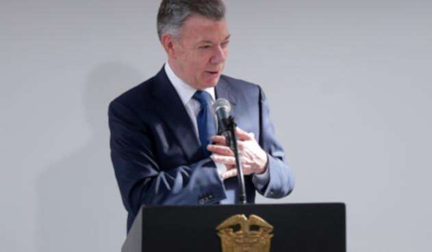 Juan Manuel Santos, presidente saliente de Colombia. Juan Manuel Santos, presidente saliente de Colombia.