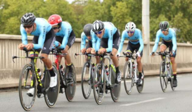 Selección Colombia de Ciclismo Manzana Postobón