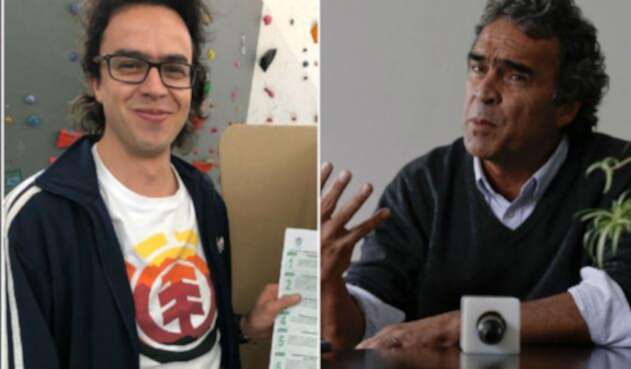 Sergio Fajardo y su hijo Alejandro