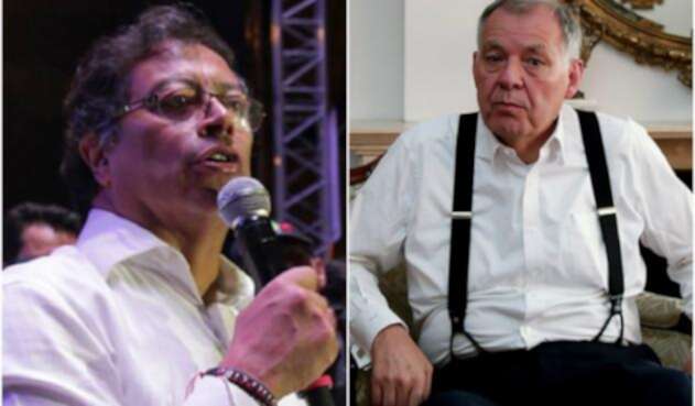 Gustavo Petro y Alejandro Ordóñez. Gustavo Petro y Alejandro Ordóñez.