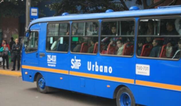 Bus del Sistema Integrado de Transporte (SITP) Sistema Integrado de Transporte (SITP)