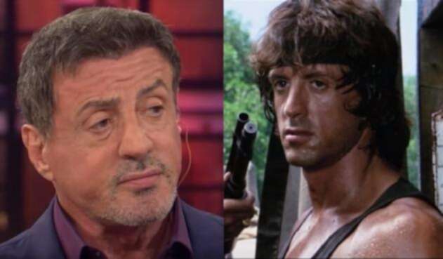 Sylvester stallone como 'Rambo'