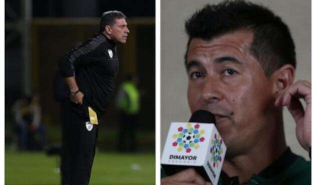 Luis Fernando Suárez y Jorge Almirón Luis Fernando Suárez y Jorge Almirón
