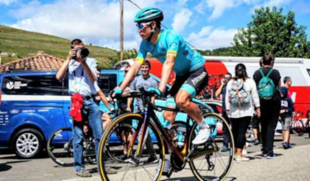 Superman López fue subcampeón de la Vuelta a Burgos