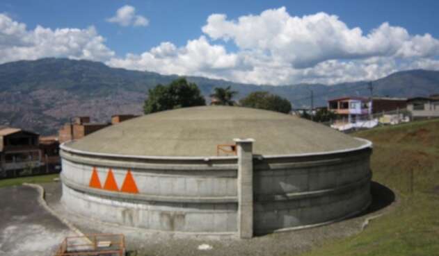 Tanques de agua de EPM en Medellín