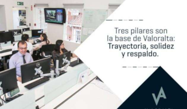 La sede de Valoralta en Bogotá