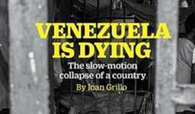 La portada de la revista Time, en 2016, sobre la crisis en Venezuela La portada de la revista Time, en 2016, sobre la crisis en Venezuela