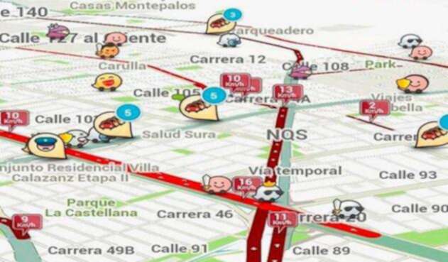 Waze, la aplicación para salir de los trancones