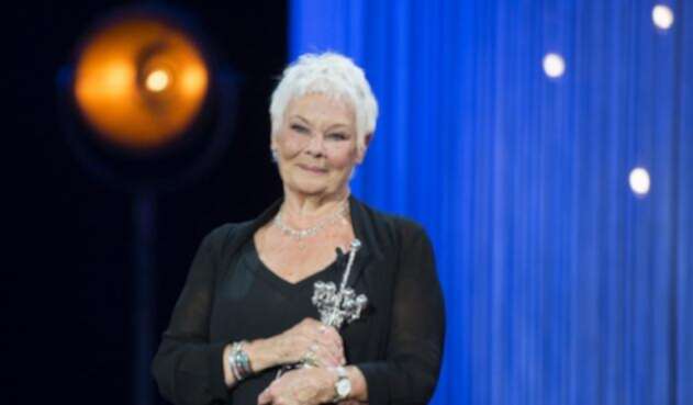 Judi Dench, actriz británica.