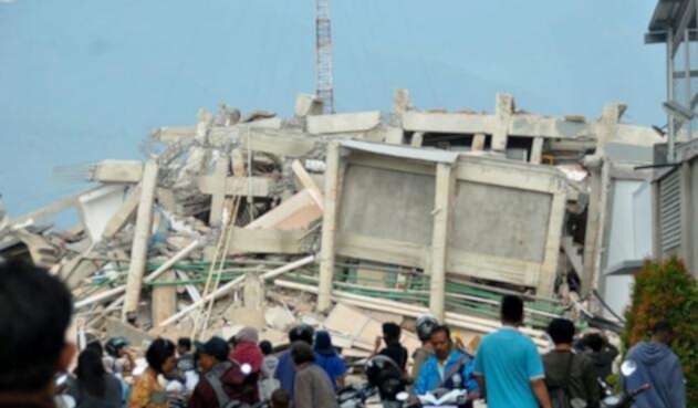 Tsunami en Indonesia.