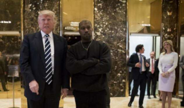 Donald Trump y Kanye West