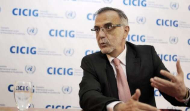 El colombiano comisionado de la ONU, Iván Velásquez.