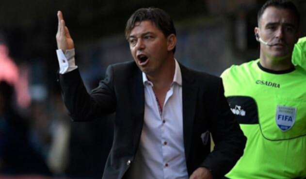 Marcelo Gallardo, técnico de River Plate y campeón de la Copa Libertadores en 2015