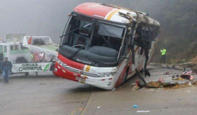 Accidente en Ecuador.
