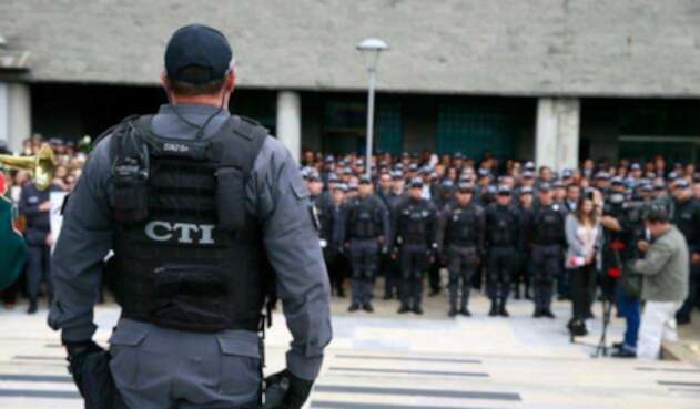 Filas de agentes del CTI Filas de agentes del CTI